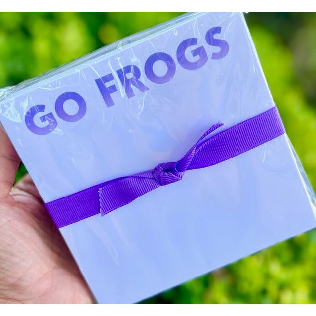 Go Frogs Large Luxe Notepad