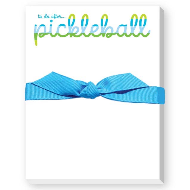 TO DO AFTER...MINI NOTEPADS: PICKLEBALL