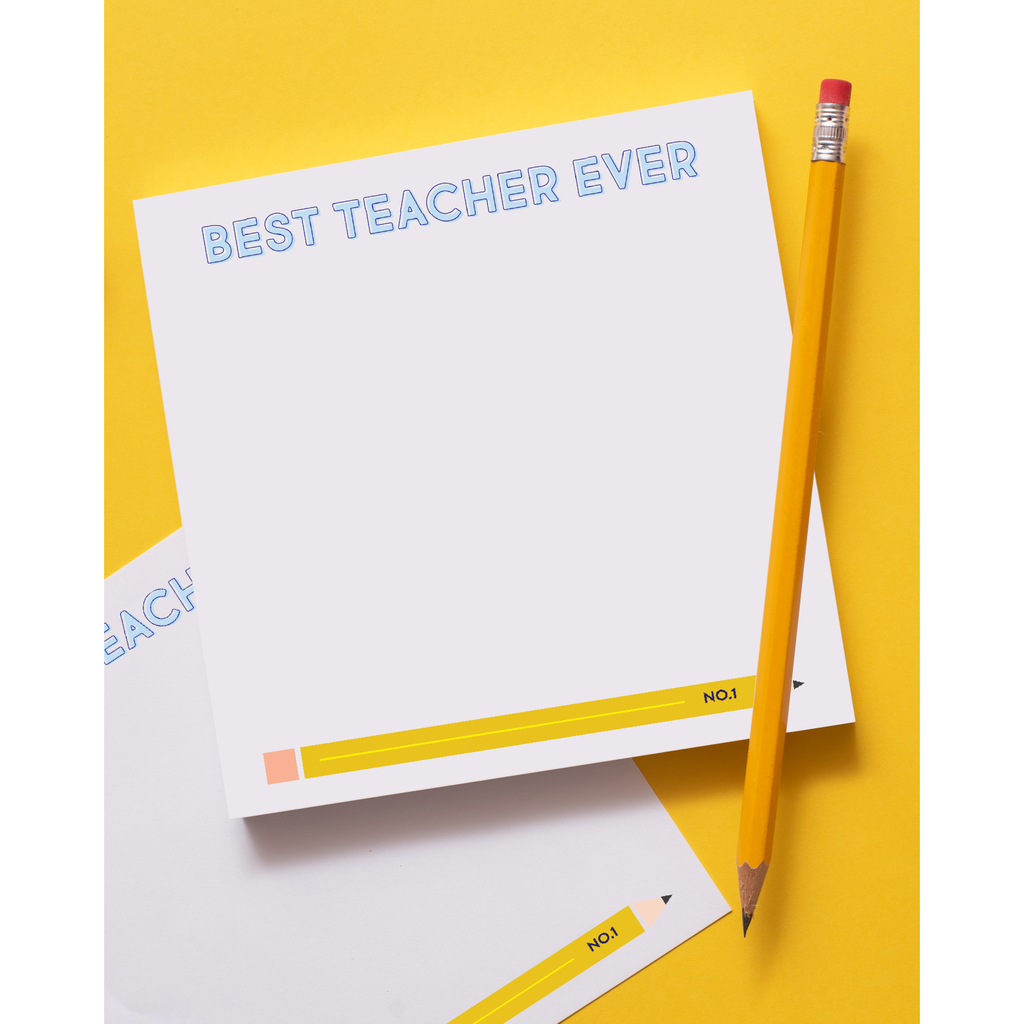 Notepad - Teacher 2 5.5x5.5” - 75 pages