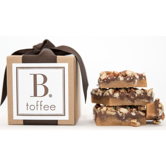 Gourmet Toffee (with coordinating ribbon)