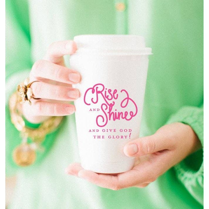 To-Go Coffee Cups | Rise & Shine (2 colors): Gold