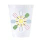 Pickleball Flower Shatterproof Cups