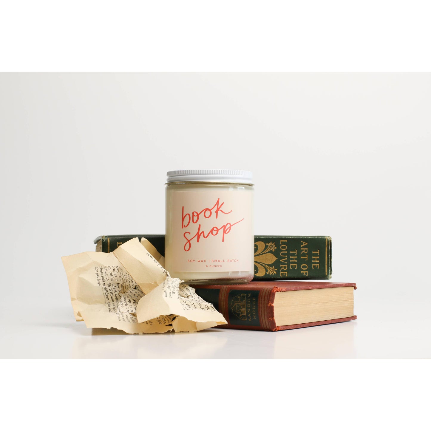 Book Shop: 8 oz Candle
