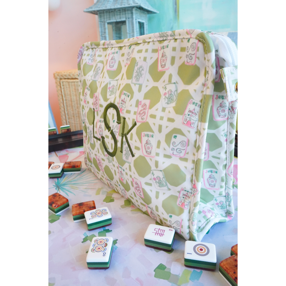 KENZKUSTOMZ - Mahjong Custom Travel Pouch
