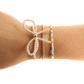 Beaded Blondes - Tri Delta Charm Bracelet: Standard 6.75 inch