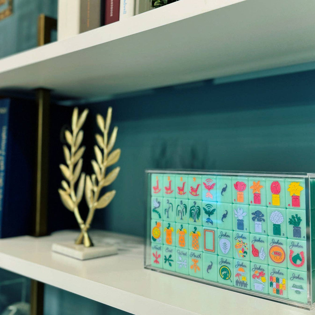 My Fair Mahjong - Mahjong Acrylic Display Box (Destination Collection Tiles)