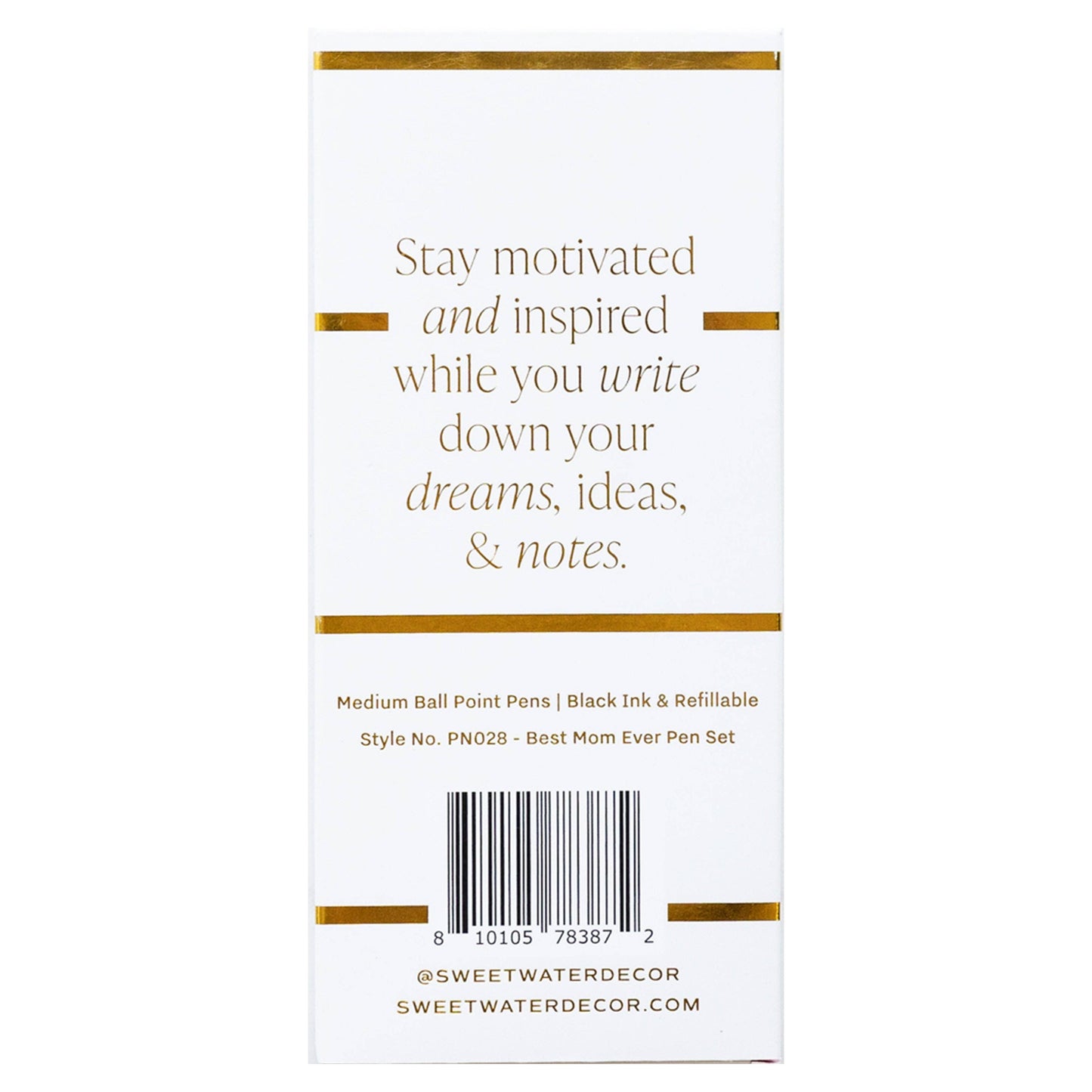 Best Mom Ever Metal Pen Set - Mother's Day Gifts