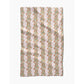 Floral Fall Stripe Tea Towel