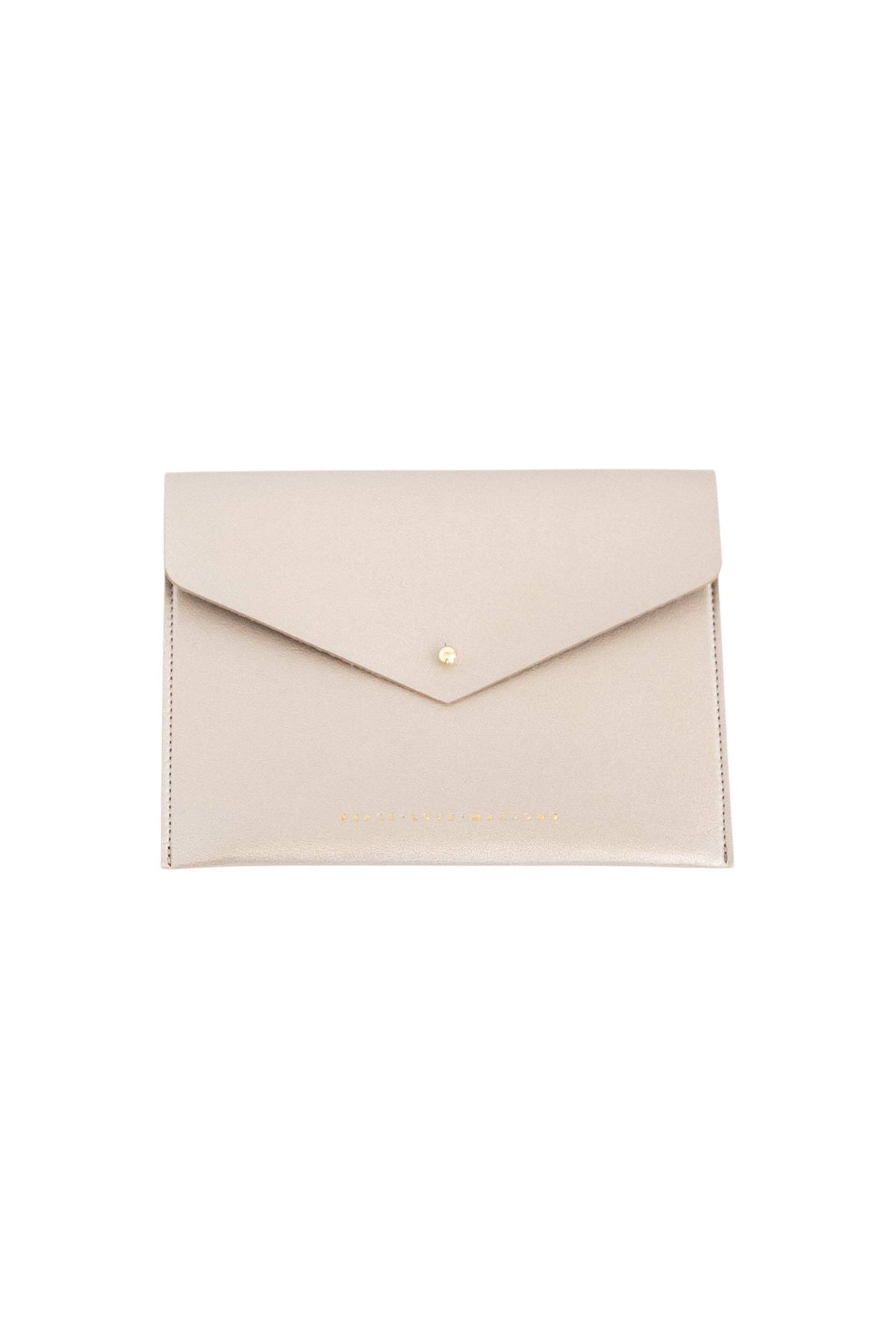 Peace Love Mahjong - Card Clutch: Hunter Green