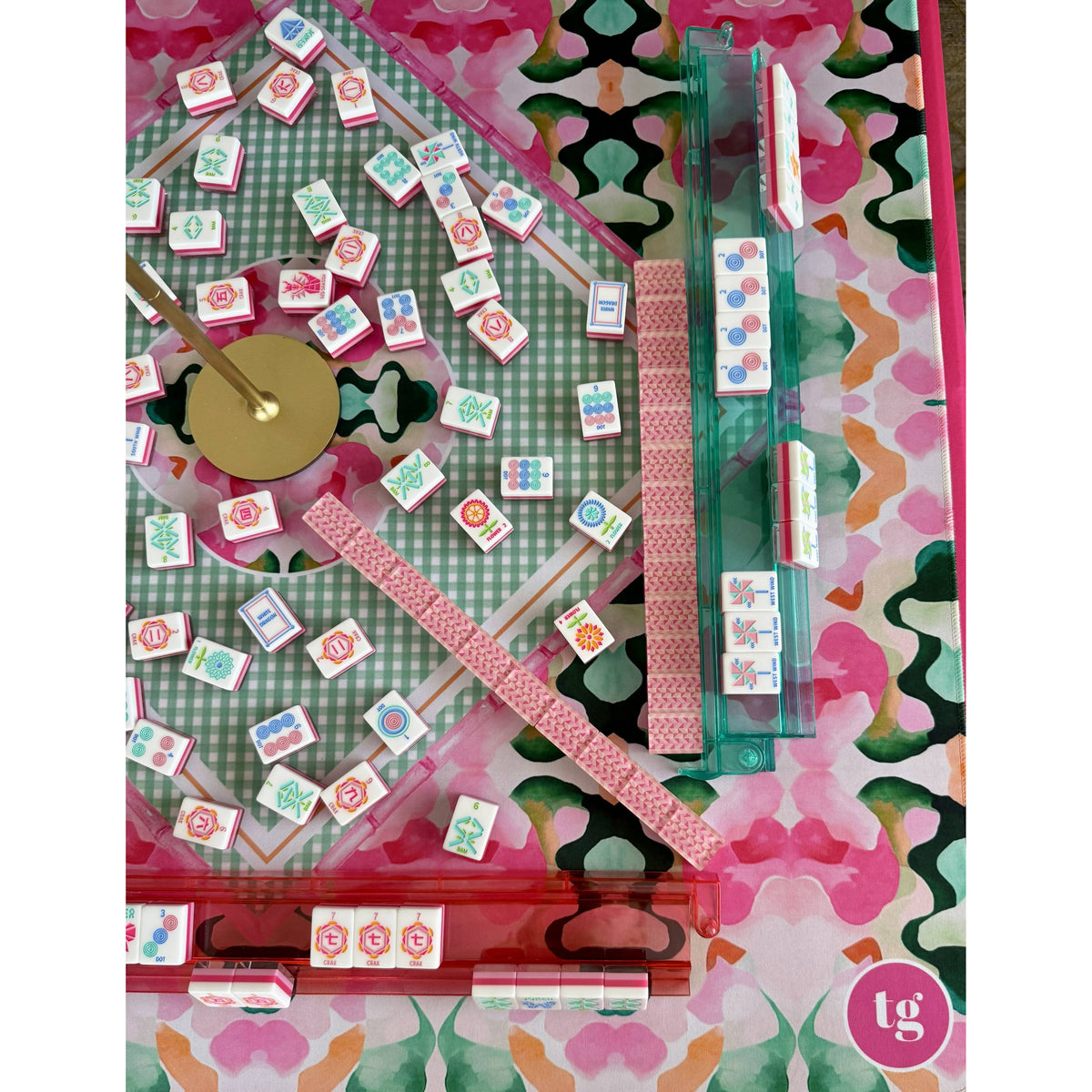 TAYLOR GRAY - Mahjong Mat Royal Garden