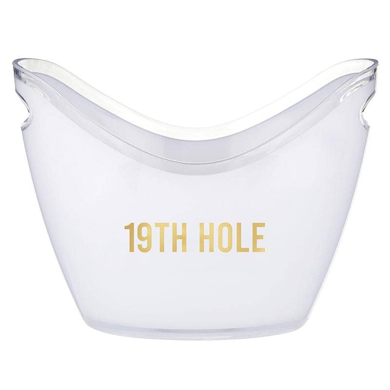 19th Hole Acrylic Ice Bucket - Creative Brands