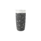 Insulated Ceramic Stainless Steel Coffee & Drink Tumbler: Terrazzo Blush