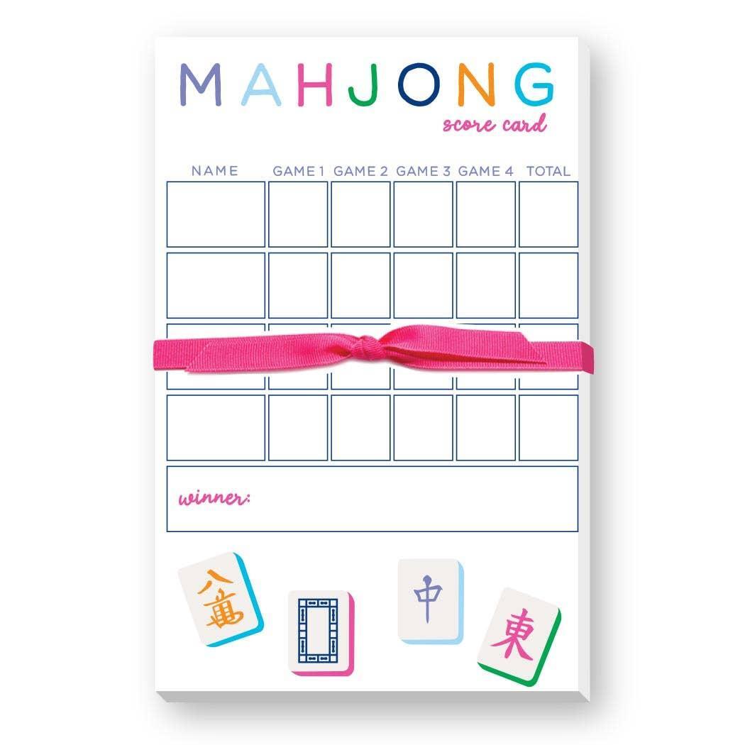Donovan Designs - MAHJONG SCORING NOTEPAD
