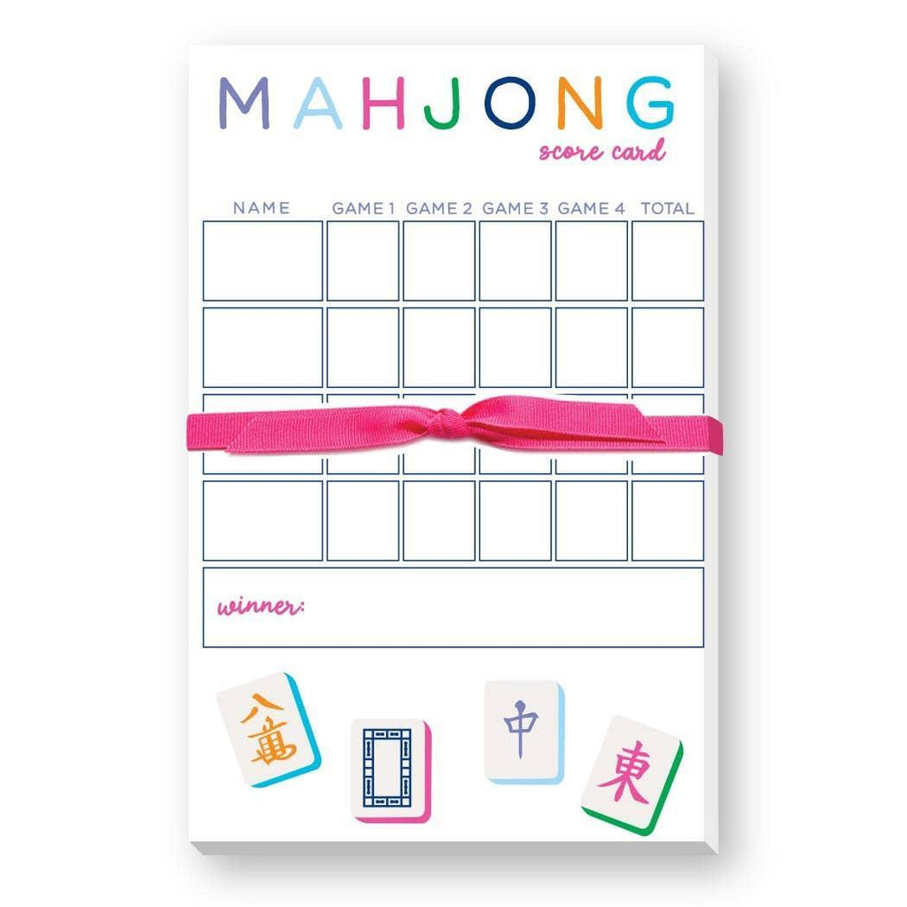 Donovan Designs - MAHJONG SCORING NOTEPAD