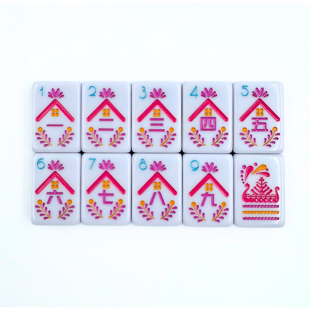 LIMITED TIME SALE  - My Fair Mahjong - THE SCANDINAVIAN FOLK ART SERIES | Mahjong with Nordic Style