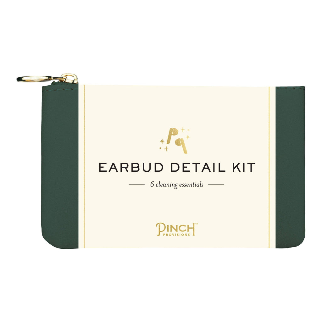 Earbud Detail Kit | Vegan Leather, Unique Tech Gifts: Blush Vegan Leather Pouch