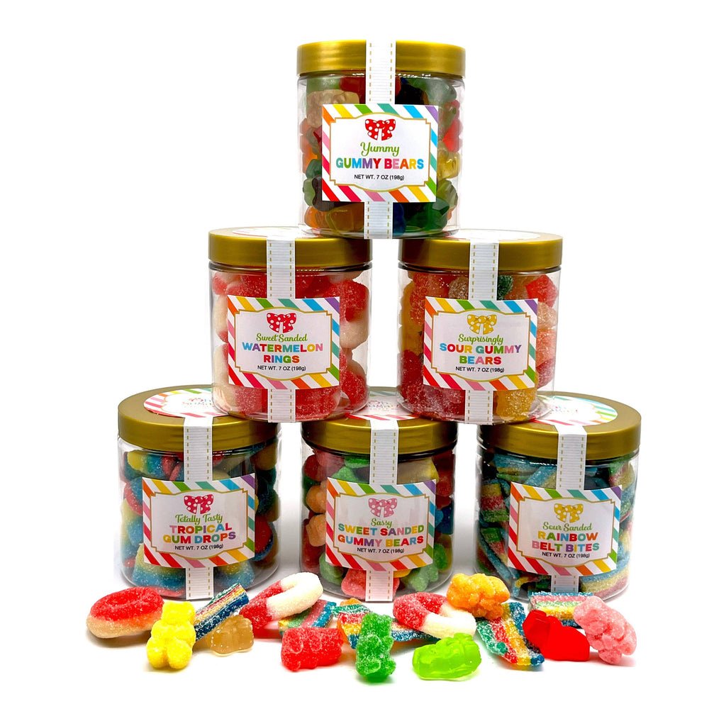 Candy Sugar Stacks - Everyday Neon Gummy Worms