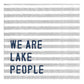 We are Lake People Napkins