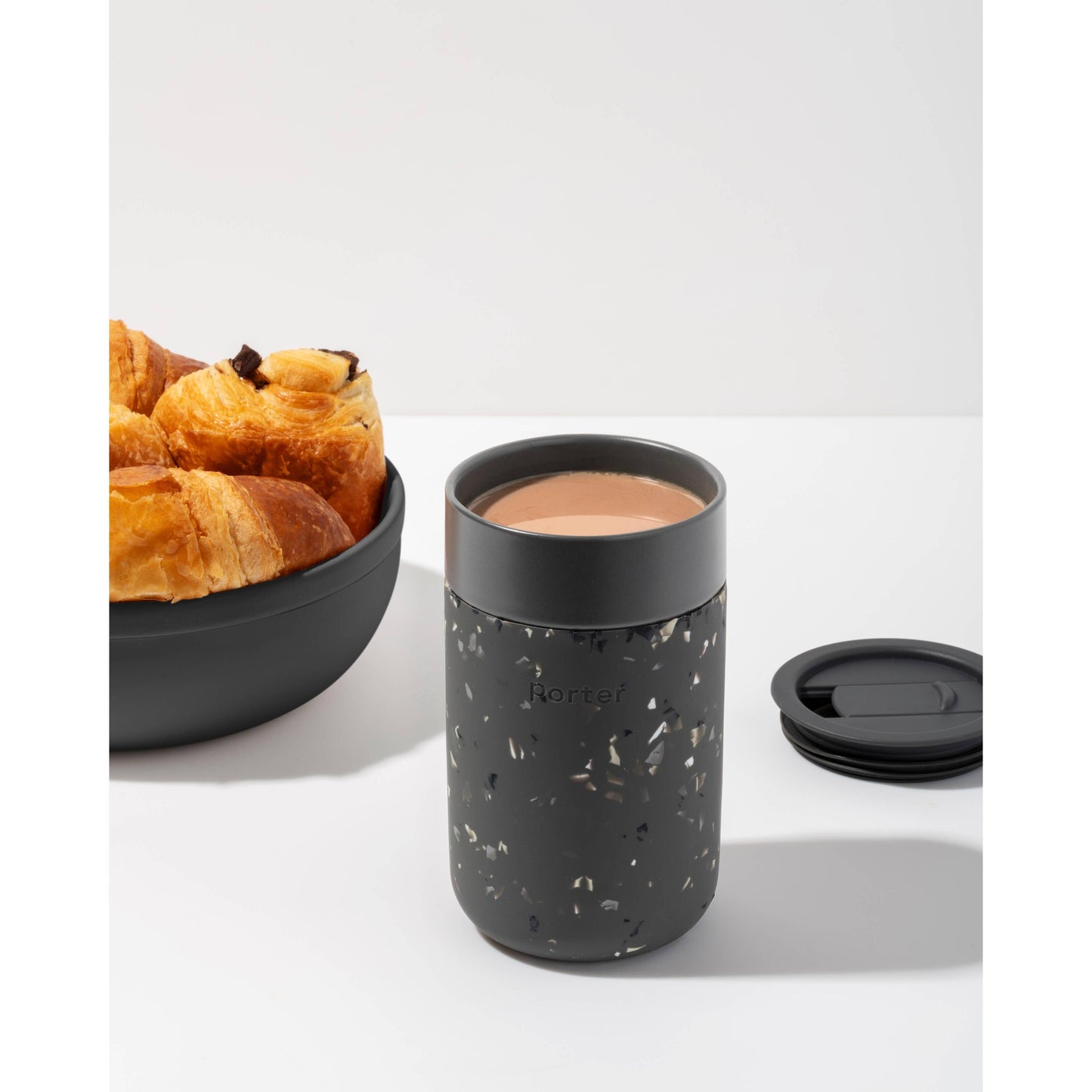 W&P - Ceramic Reusable Coffee Mug 16oz: Terrazzo Blush