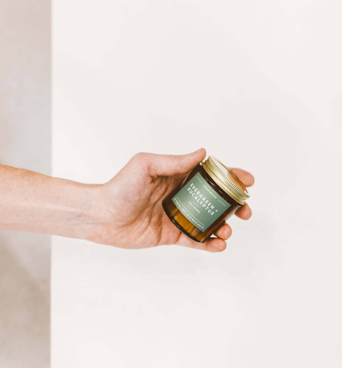 Calyan Wax Co. - Evergreen + Eucalyptus Candle