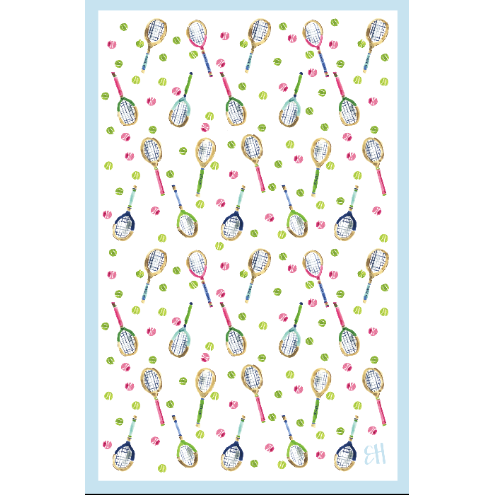 KEVA and Created By - Double Sided Serve It Up Tea Towel