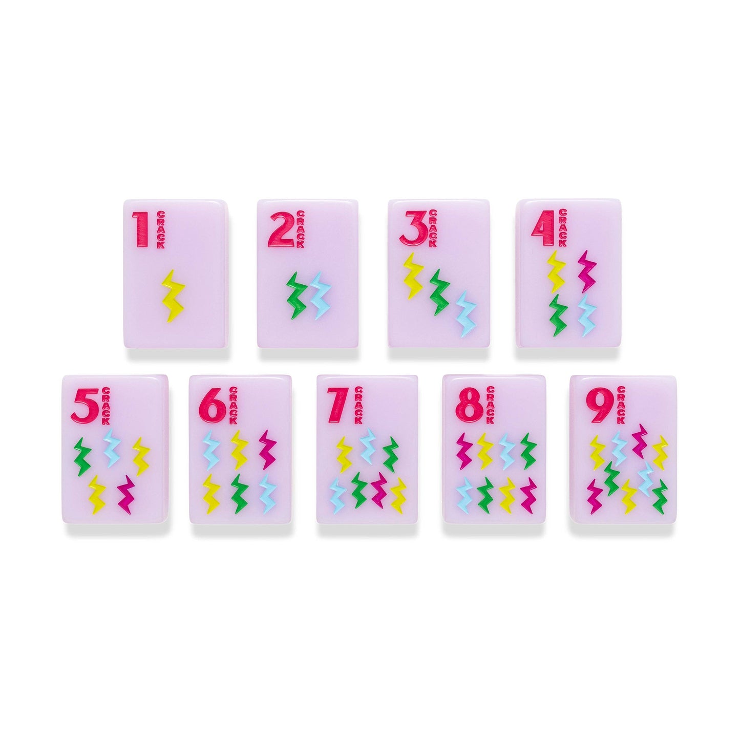 Amahj Line - Signature Engraved Tile Set- Lilac