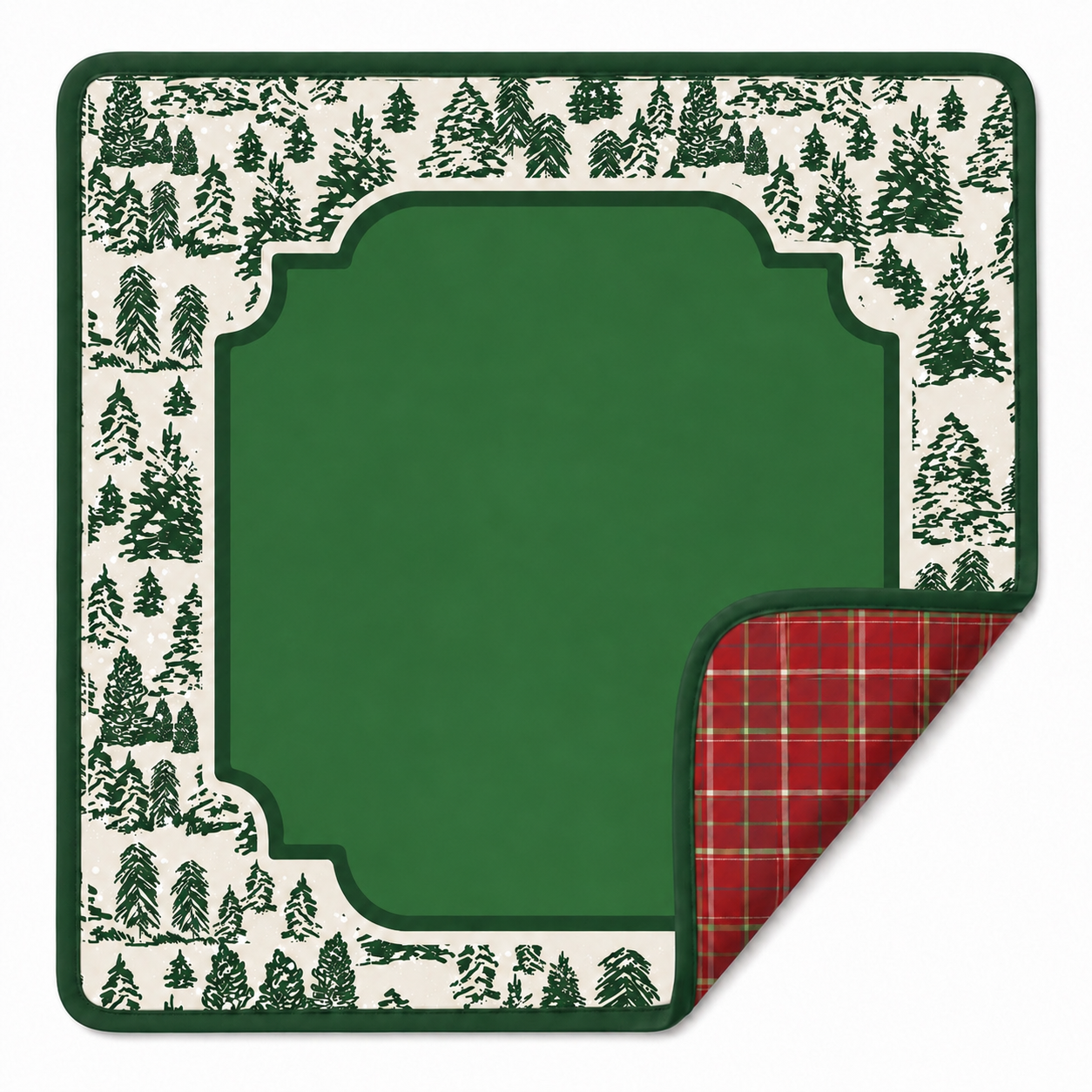 KEVA - Winter Forest Double-Sided Mahjong Mat