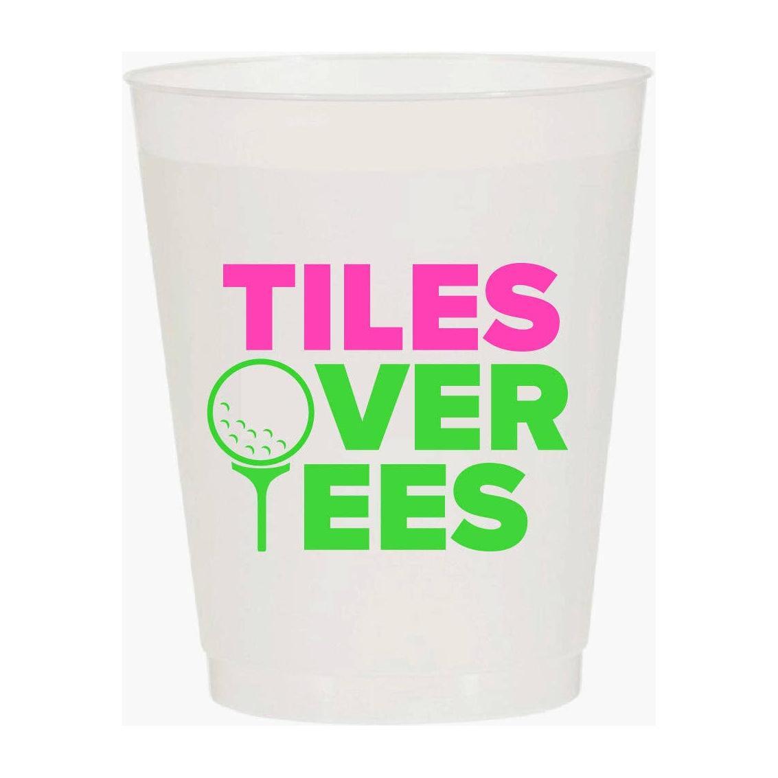 Mahji Mamas - Tiles over Tees Frost Flex Cups