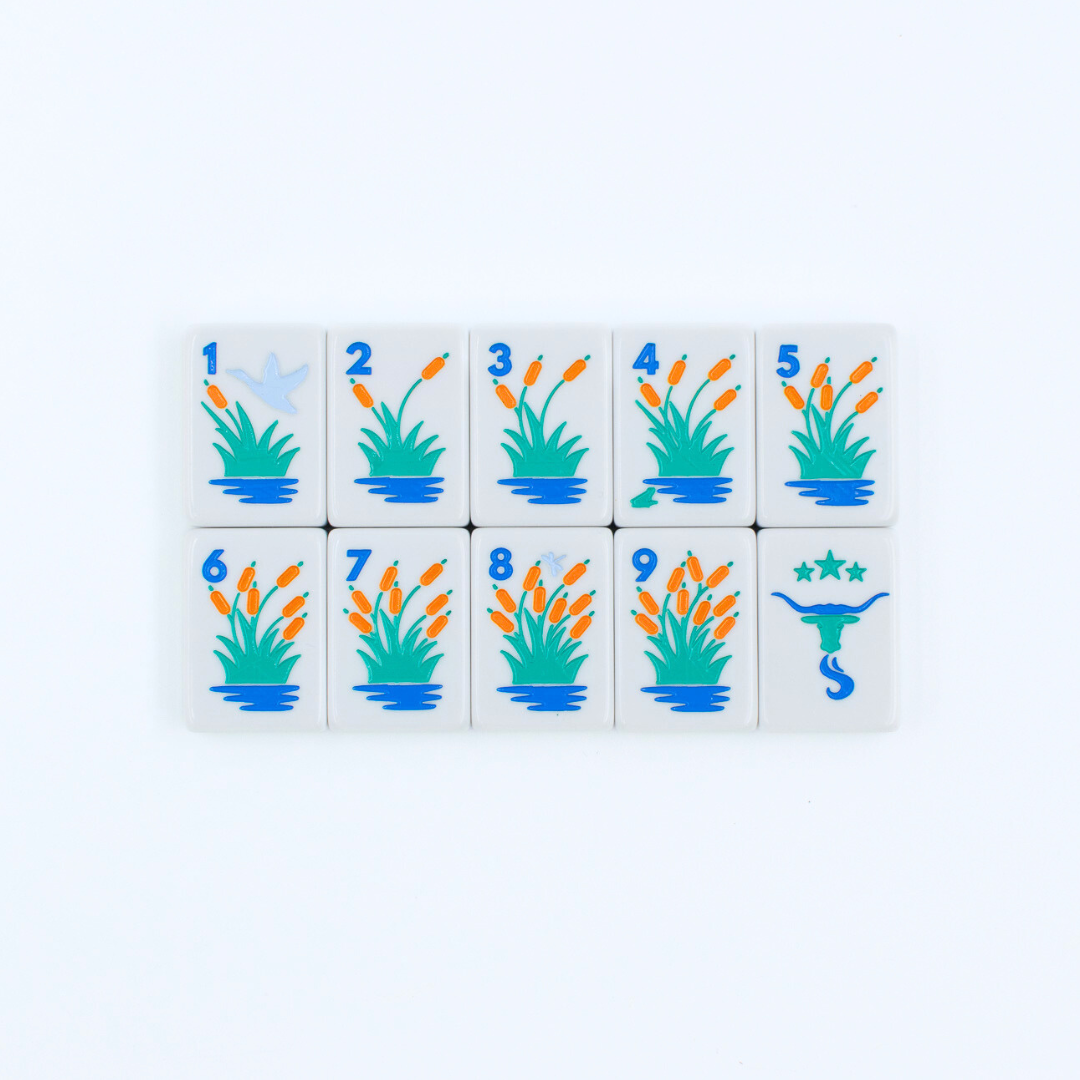 My Fair Mahjong - THE TEXAS SERIES  |  Mahjong with Lone Star Flair  |  Mesquite White Tile