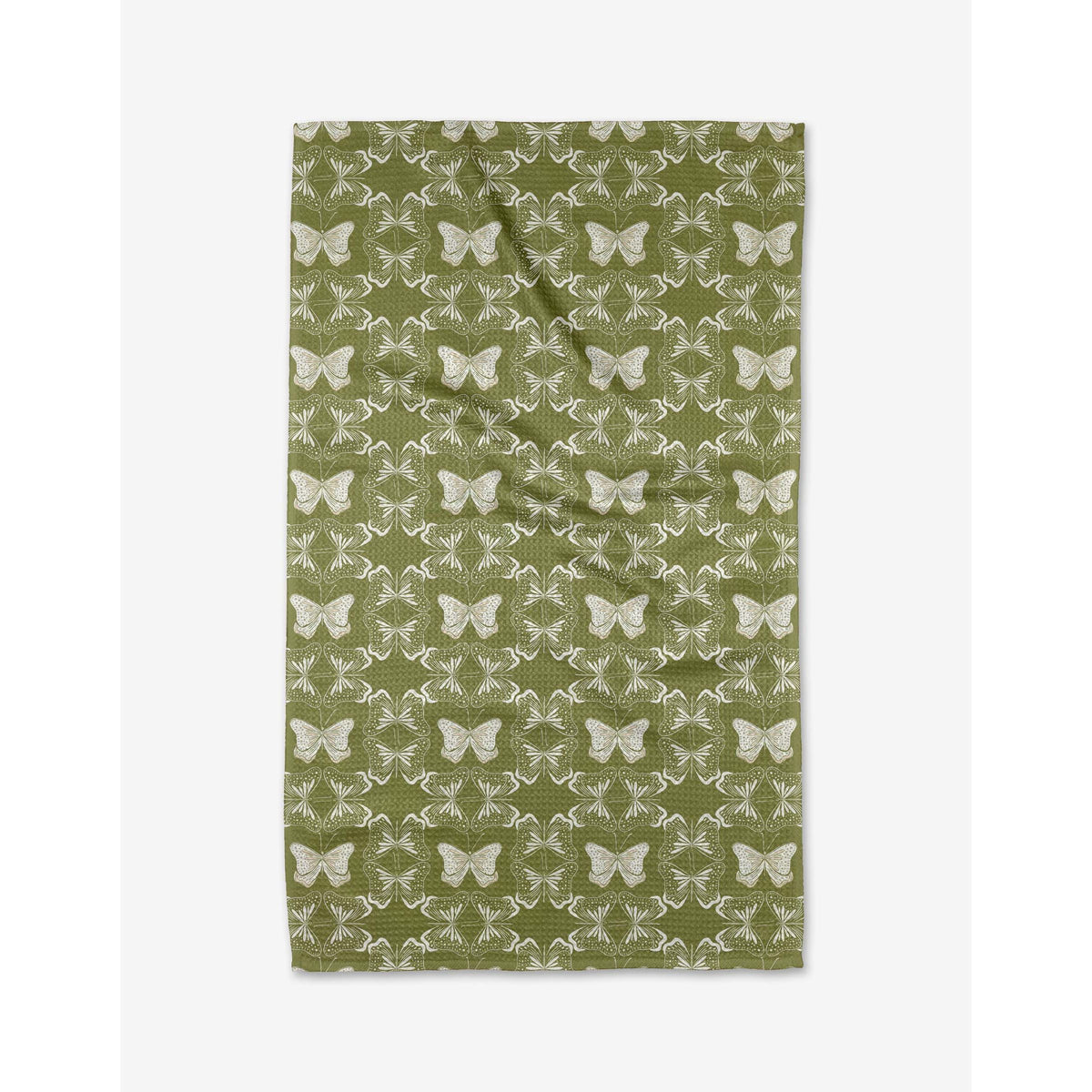 Geometric Butterflies Tea Towel