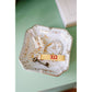 Gracefully Made Art - Chi Omega Embroidered Keychain, Sorority