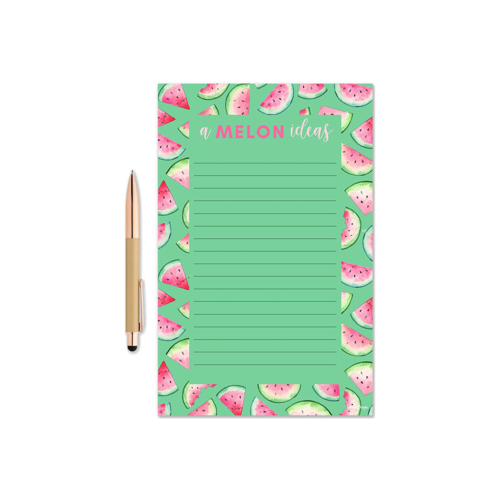 A Melon Ideas  Notepad - Watercolor To-Do List Notepad