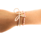 Beaded Blondes - Phi Mu Charm Bracelet: Standard 6.75 inch