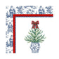 Anders Ruff Design Co. - NEOPRENE Tartan Toile Noël Mahjong Mat | Holiday Christmas