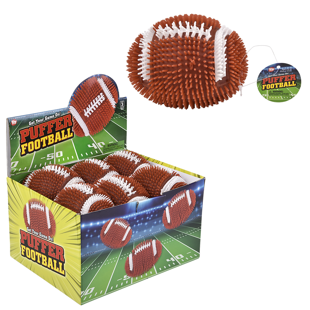 The Toy Network - 5" PUFFER FOOTBALL