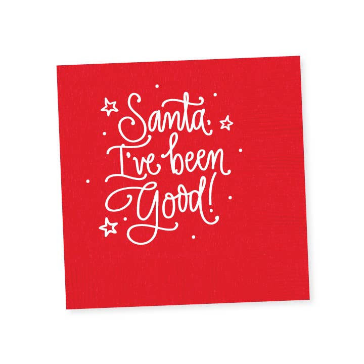 Santa I've Been Good | Napkins