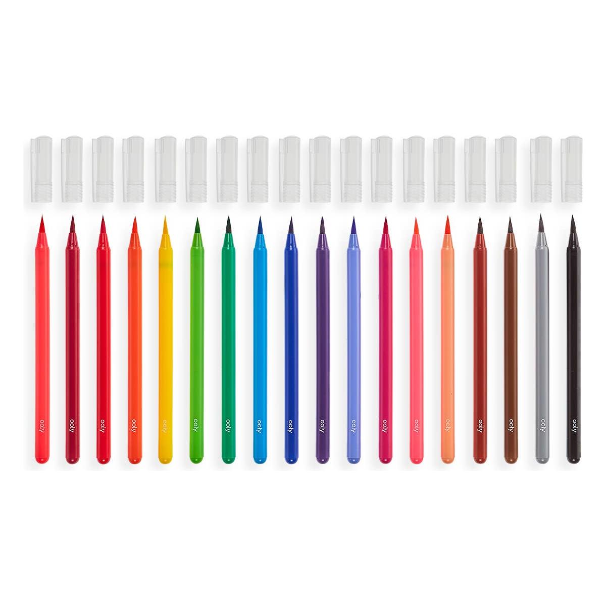 Chroma Blends Watercolor Brush Markers- Set of 18