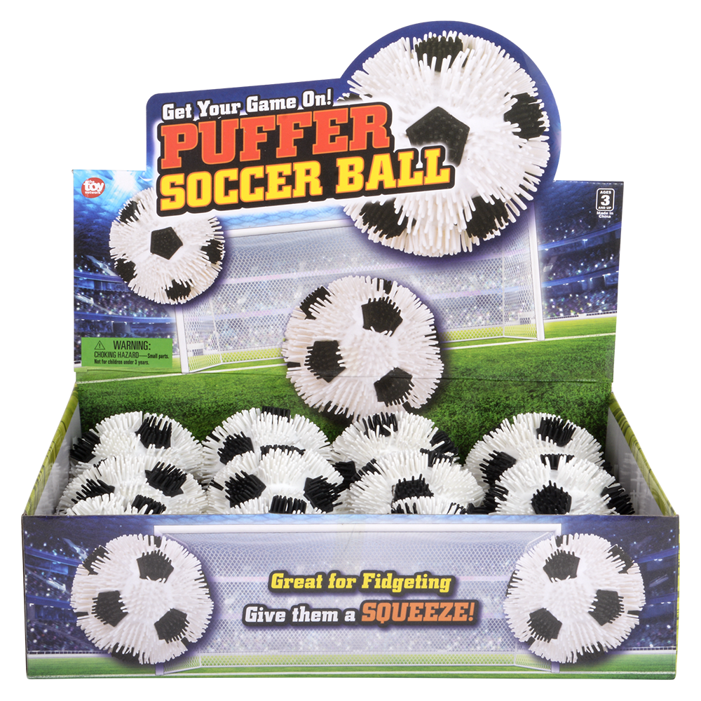 The Toy Network -  5" PUFFER SOCCER BALL