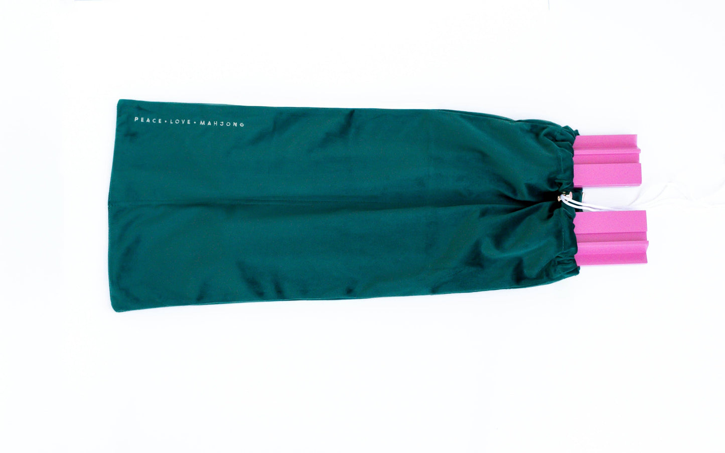 Peace Love Mahjong - Rack Bag: Sky Blue