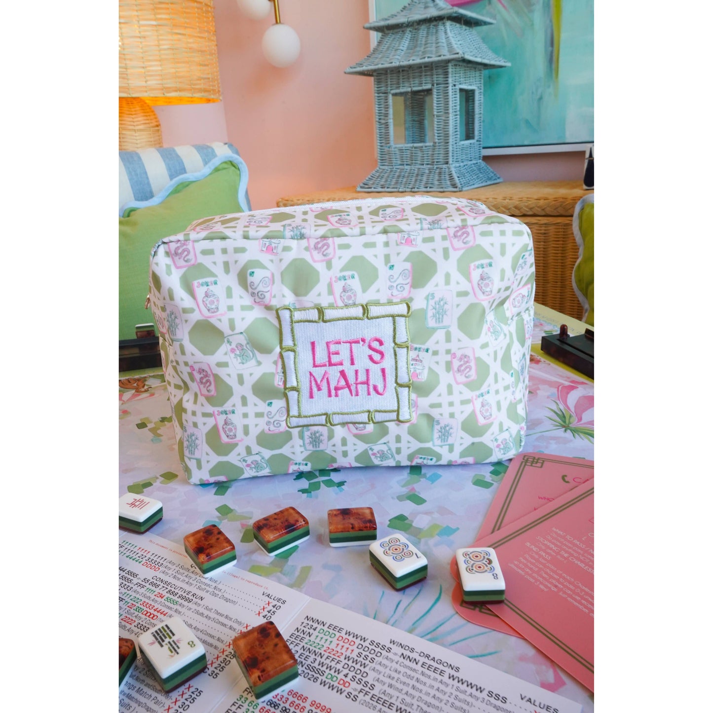 KENZKUSTOMZ - Let's Mahj - XL Travel Bag