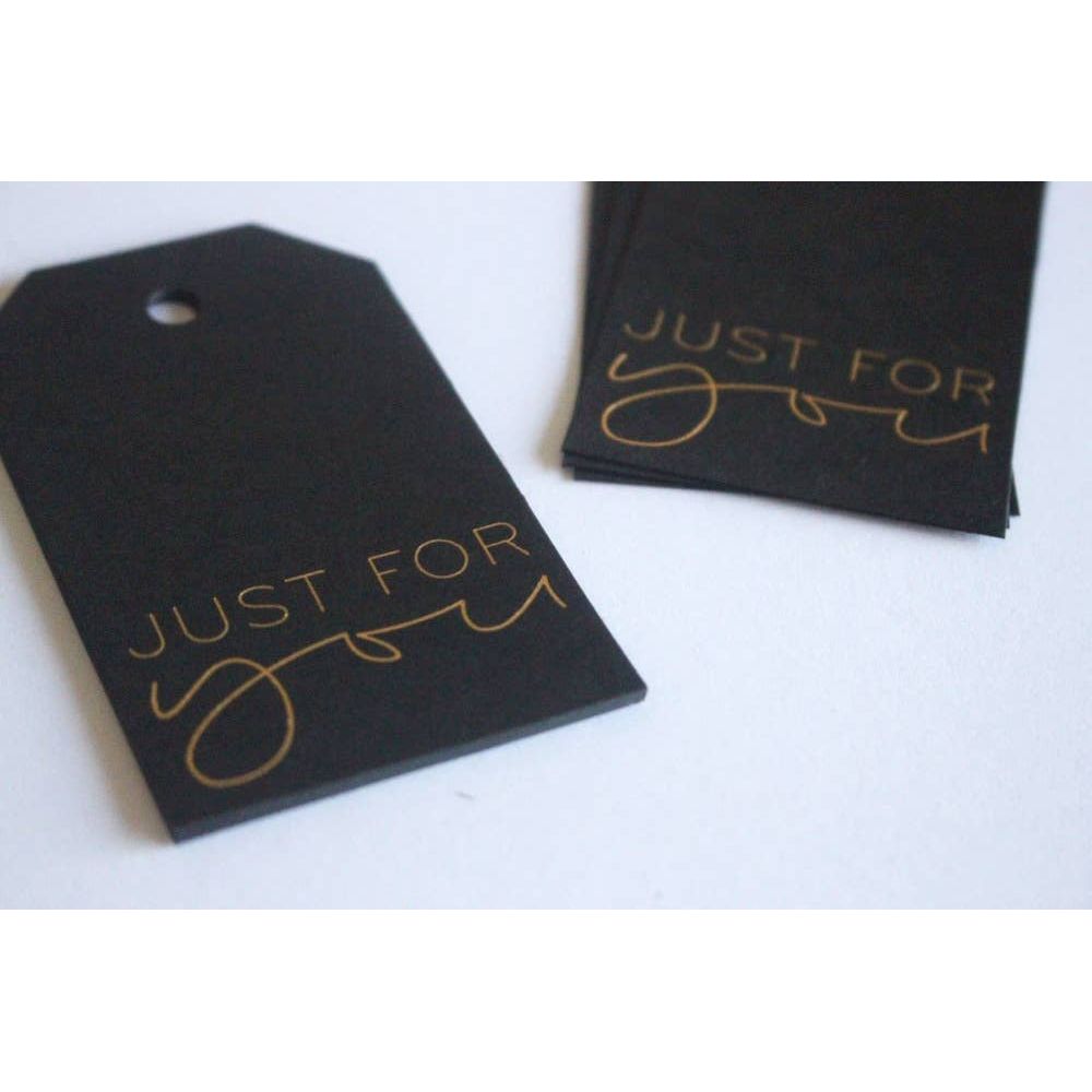 Just For You - Gift Tag: White Tags