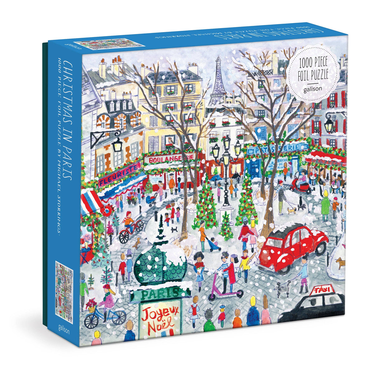 Michael Storrings Christmas in Paris Foil Puzzle
