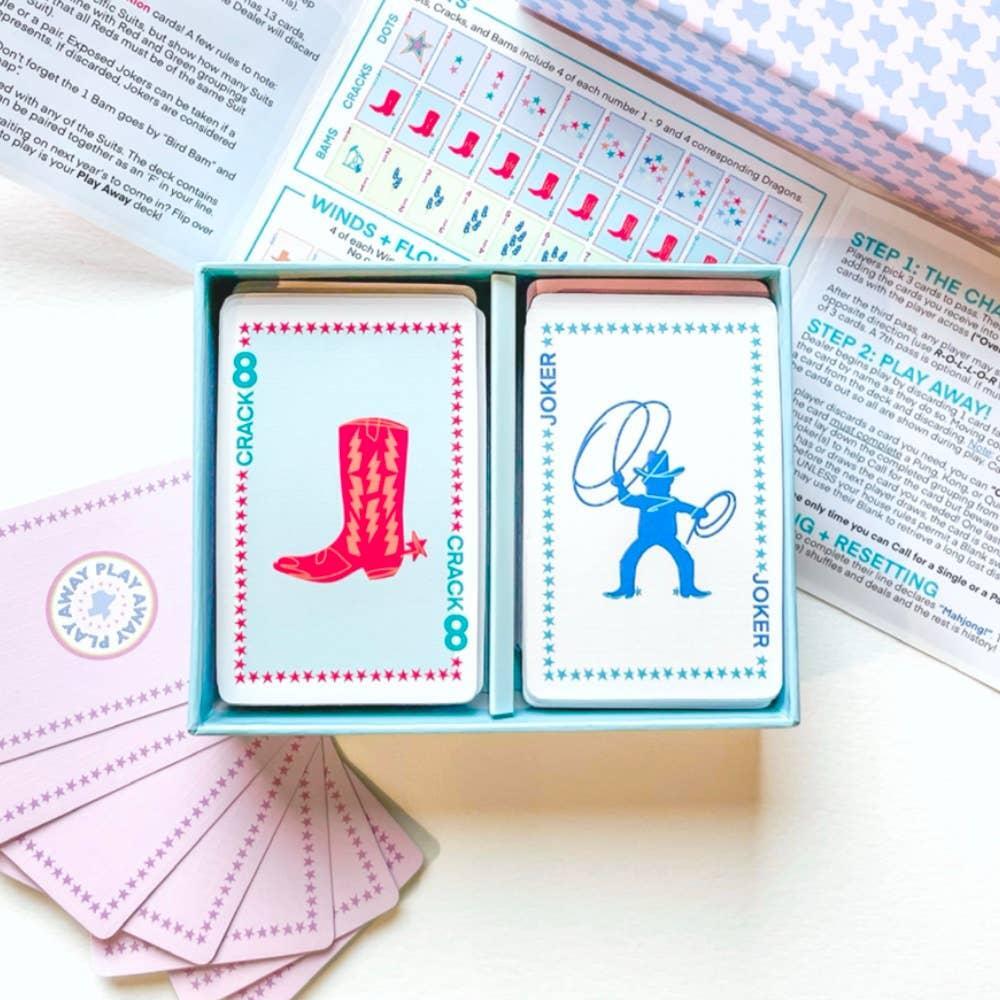 Play Away Mahjong - Texas Playing Card Deck