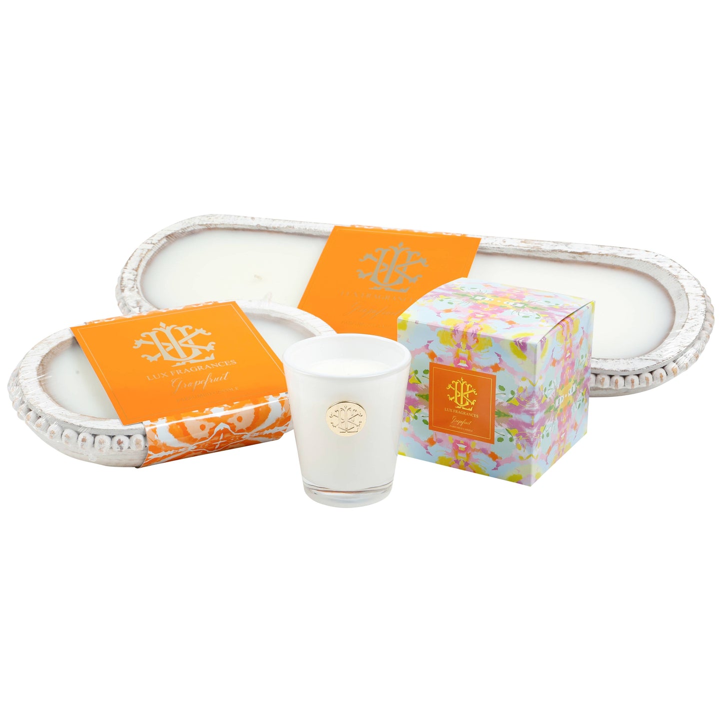 Grapefruit 8 oz Designer Box Candle