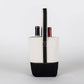 ShoreBags - 2- Bottle Canvas Wine Gift Host Bag: Navy