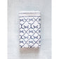 Mended - Table Throw - Lattice Bow, Uniform Blue & Navy