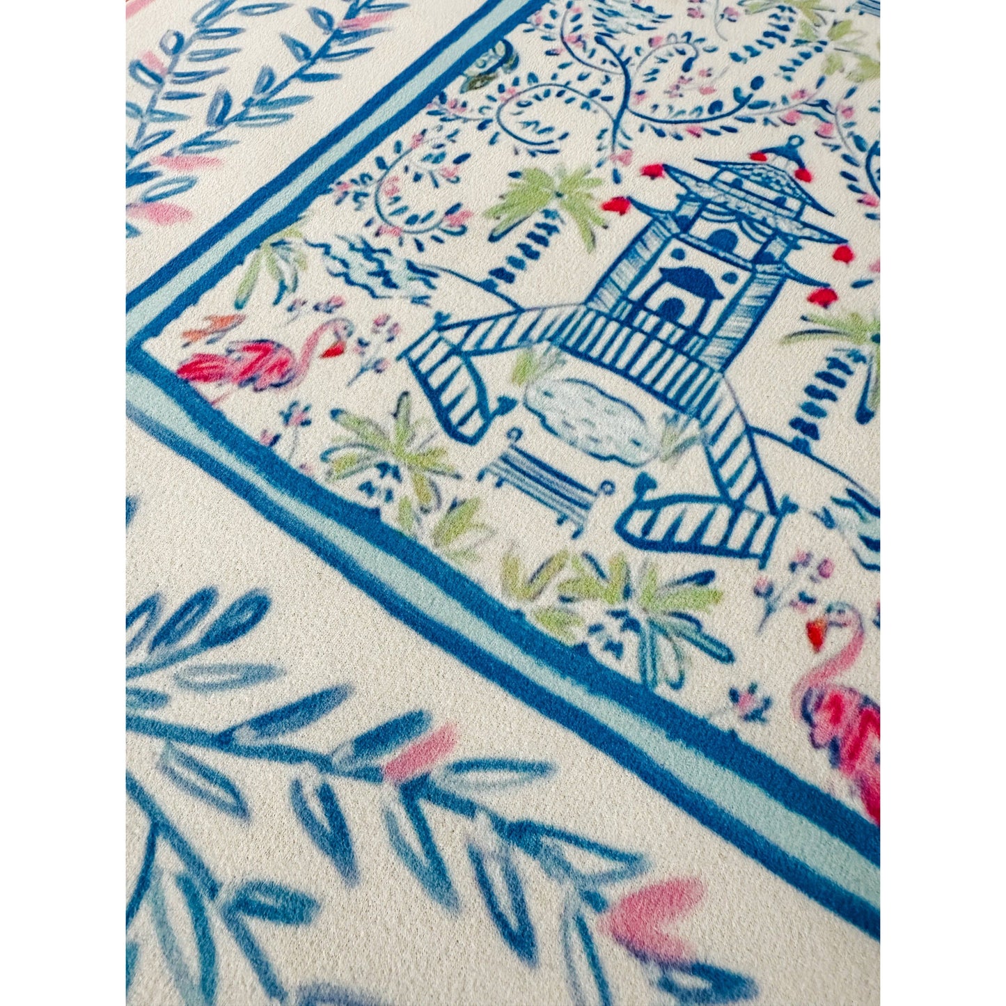 Britt Mills Design - Britt Mills Mahjong Mats (Non-Neoprene): Colorful Chinoiserie