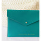Peace Love Mahjong - Card Clutch: Magenta - Large Size