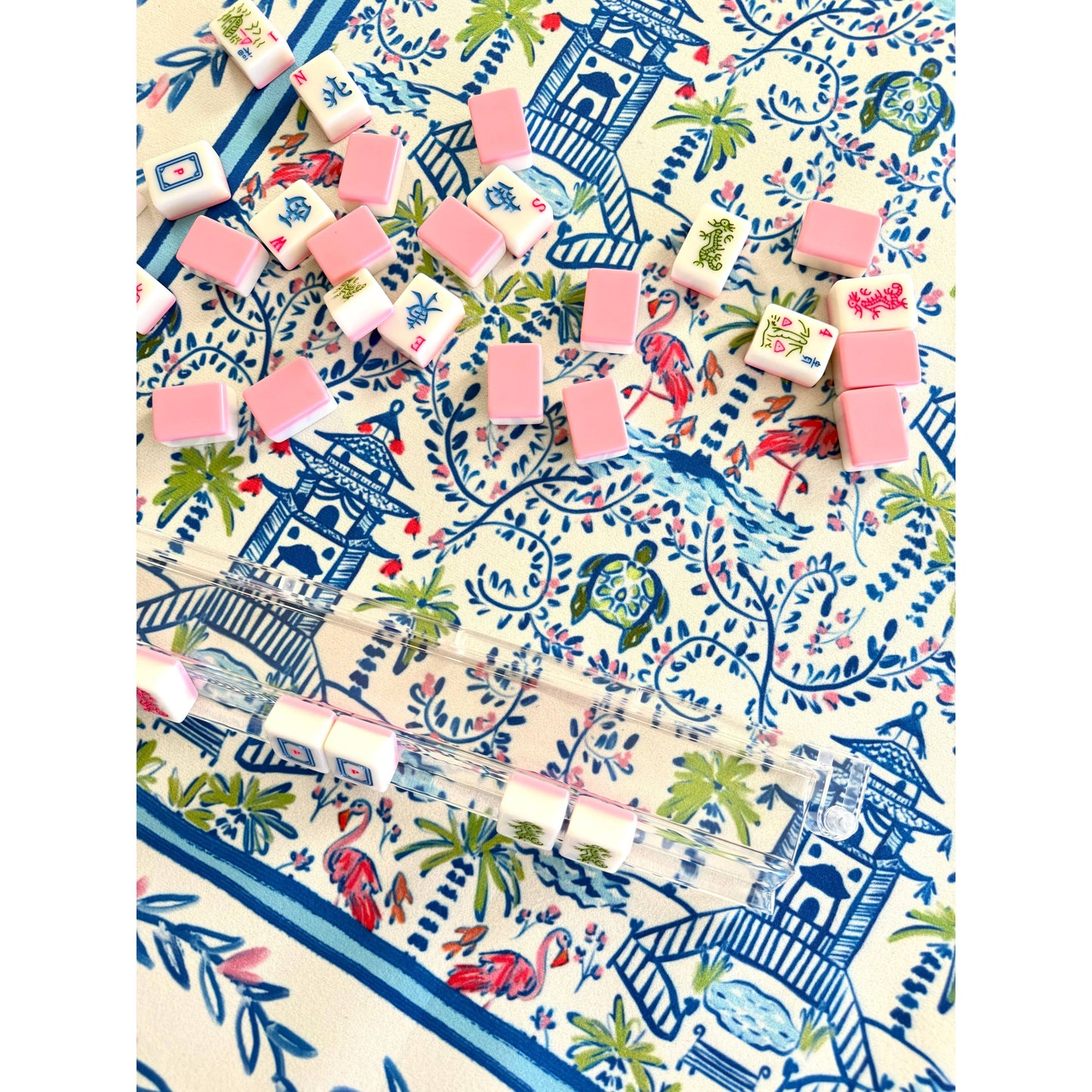 Britt Mills Design - Britt Mills Mahjong Mats (Non-Neoprene): Colorful Chinoiserie
