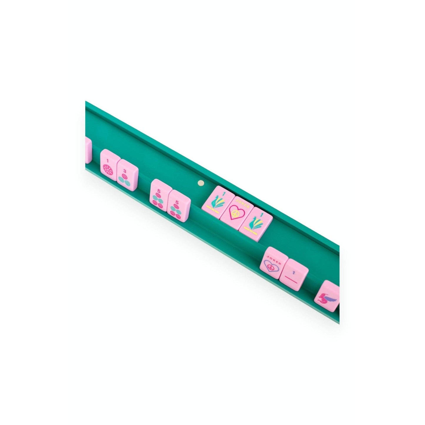 Peace Love Mahjong - Mahjong Racks & Pushers (Set of 4): Lilac